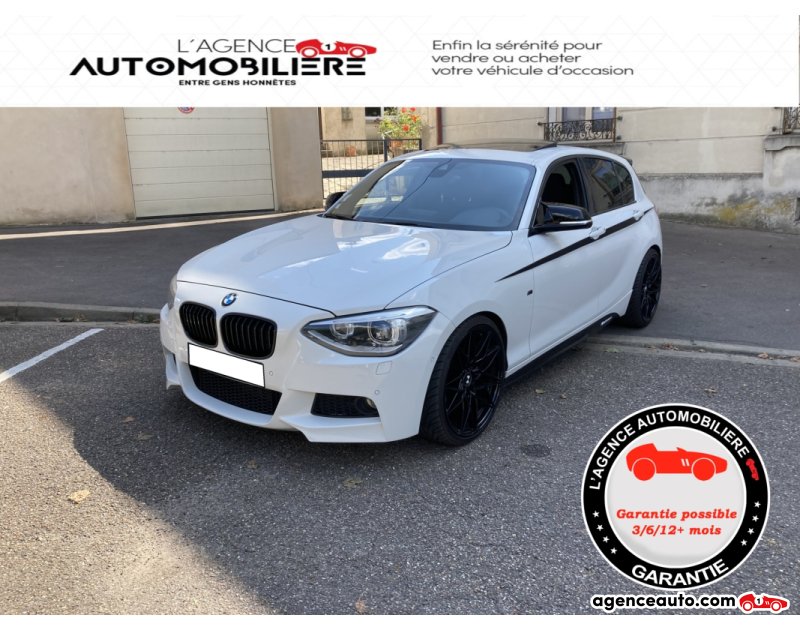 Achat voiture occasion, Auto occasion pas cher | Agence Auto Bmw Série 1 2.0 143 ch M PERFORMANCE Blanc Année 2013 Automatique Diesel